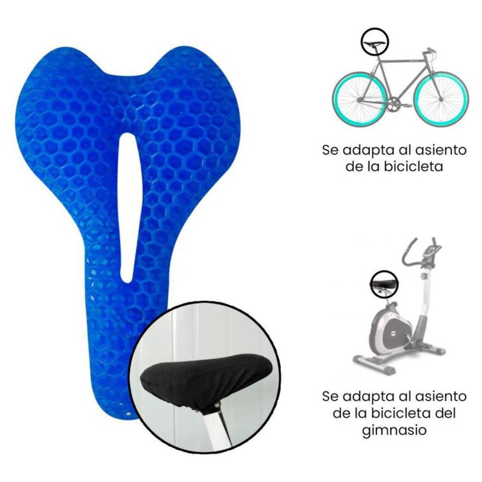 Cojín de Gel Ortopédico para Asiento de Bicicleta + Envio Gratis