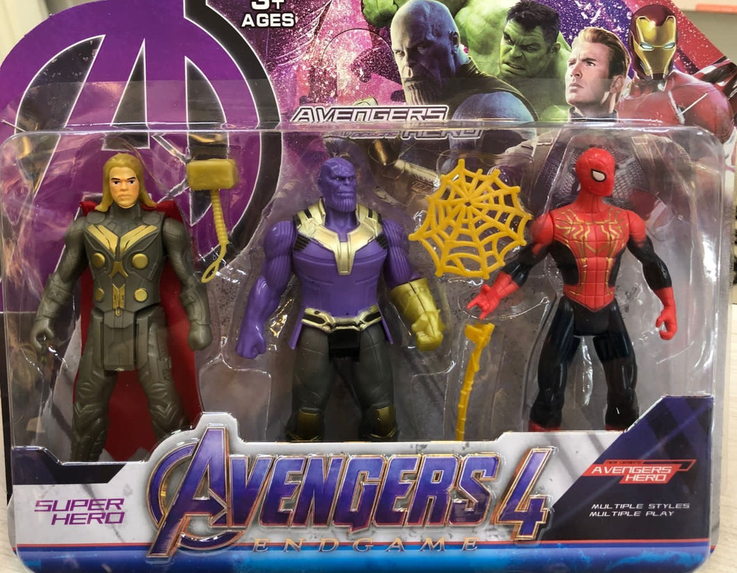  Muñecos Avengers