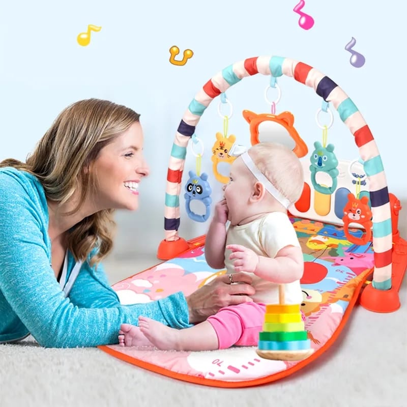 Gimnasio Para Bebé Con Piano Mesa Músical Y Sonido + Envio Gratis