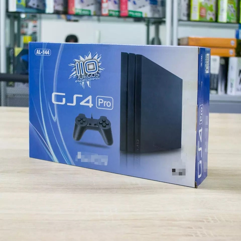 Consola Video Juegos Poly Station Gs4 Pro Con 200 Juegos Clasicos